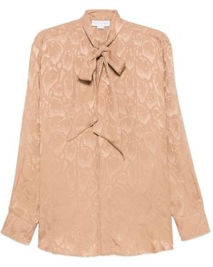 Stella McCartney Jacquard Blouse - Natural