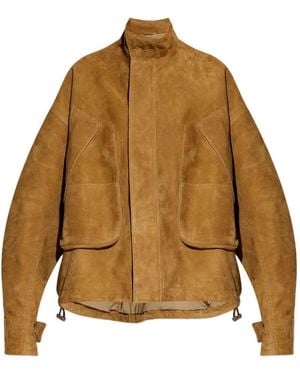 The Attico Leather Jackets - Brown