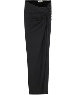 ANDAMANE Jersey Skirt - Black