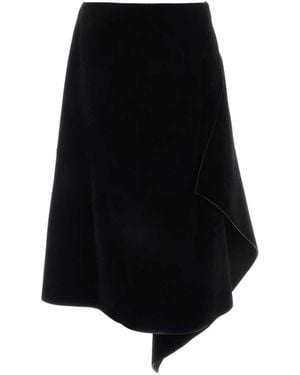 Dries Van Noten GONNA IN NEOPRENE - Nero