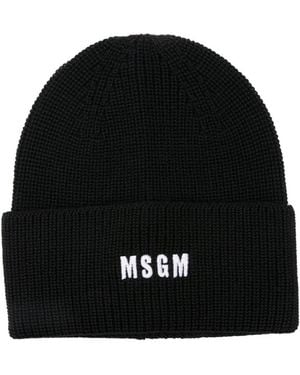 MSGM BERRETTO LOGO - Nero