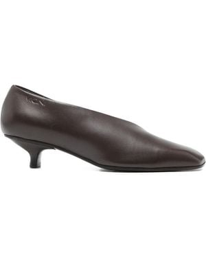 Vicini Leather Shoes - Gray