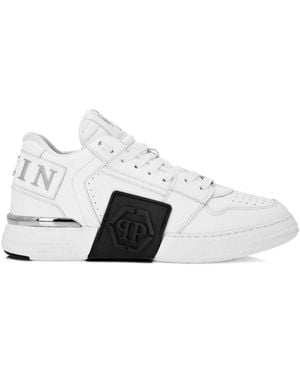 Philipp Plein 'phantom Kick' Sneakers - White