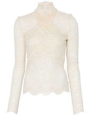 Rabanne Lace Top - White