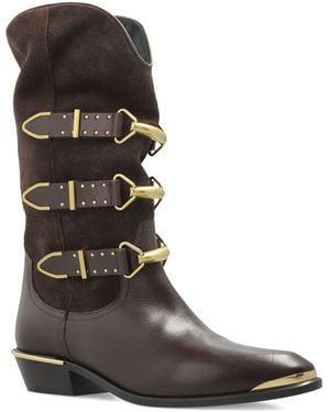 Isabel Marant Cowboy Boots - Brown