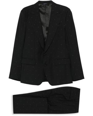 Dolce & Gabbana 'Monogram' Dress - Black