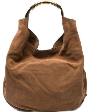 Moschino Handle Me Bag Medium - Brown