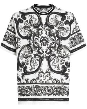 Dolce & Gabbana Printed T-shirt - Black