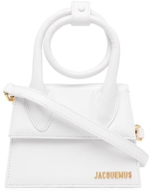 Jacquemus BORSA "LE CHIQUITO NOEUD" - Bianco
