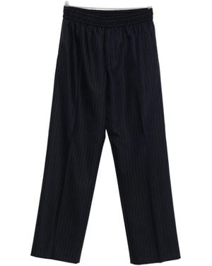 Golden Goose Wool Wide-Leg Pants - Blue