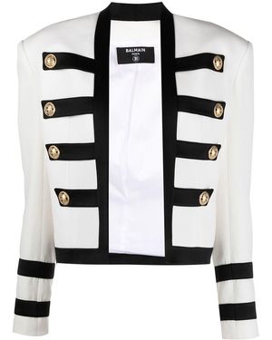 Balmain GIACCA MILITARE - Bianco