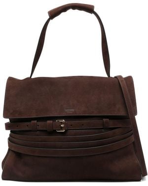 Moschino Tie Me Bag - Brown