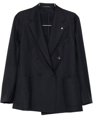 Tagliatore Double-Breasted Jacket - Blue