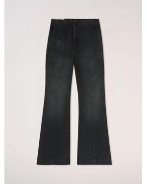 Ambush High Waist Jeans - Black