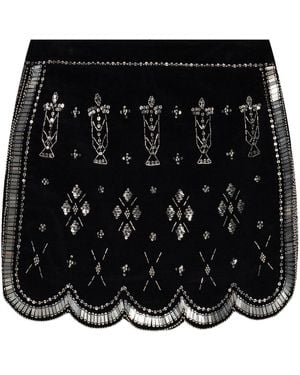 Isabel Marant Handore Mini Skirt - Black