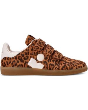 Isabel Marant Low-top Suede Sneakers - Brown