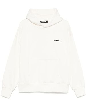Barrow Cotton Sweatshirt - White