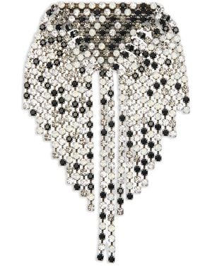 Isabel Marant Brooch With Faye Stones - White