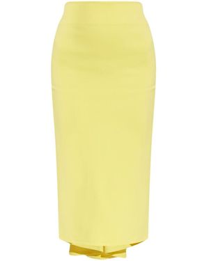Jacquemus Gonna a matita - Giallo