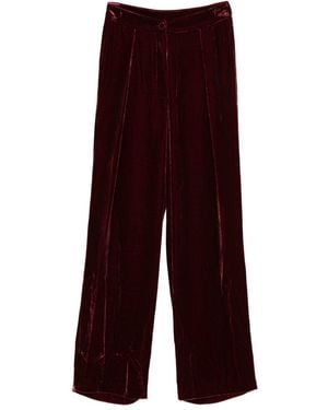 Raquel Diniz Pantaloni A Pieghe - Viola