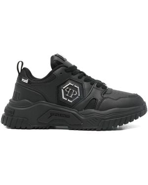 Philipp Plein Sneakers Con Logo - Nero