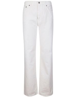 Haikure Cotton Jeans - White