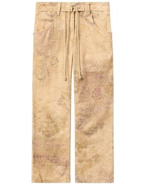 Isabel Marant Cotton Pants - Natural