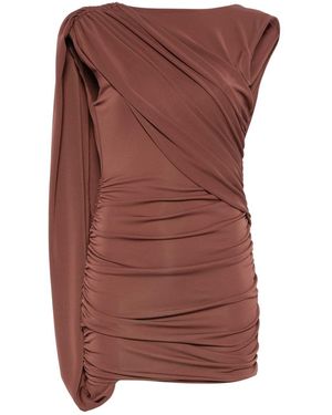 ANDAMANE Stretch Jersey Dress - Red