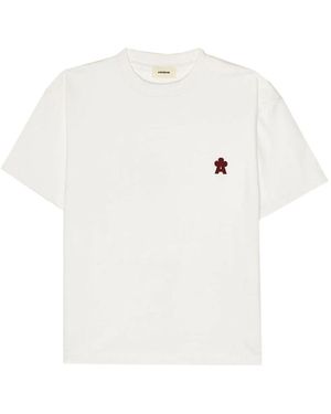 A PAPER KID Printed T-shirt - White