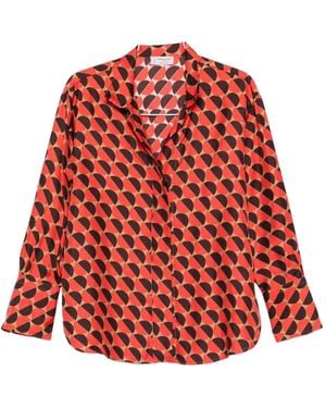 Alberto Biani Silk Shirt - Red