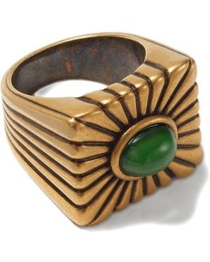 Versace 'Circe' Ring - Metallic