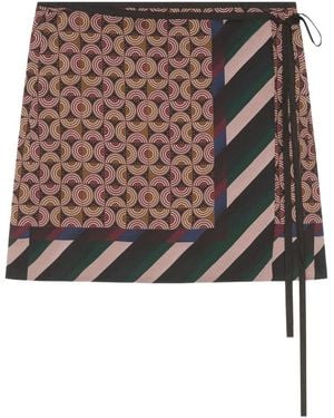 Dries Van Noten Wrap Skirt - Black
