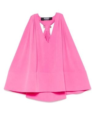 Jacquemus Top a trapezio - Rosa
