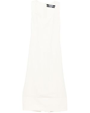 Jacquemus La Robe Tablier Long Dress - White