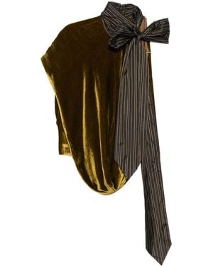 Dries Van Noten Cresta 2282 W.W.Top Ocr-Donna - Verde