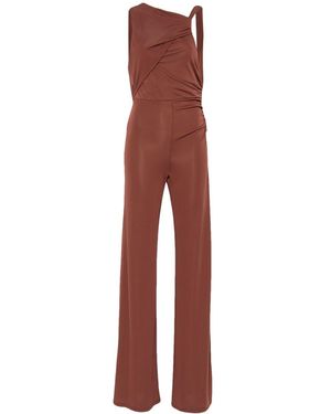ANDAMANE Stretch Jersey Jumpsuit - Purple