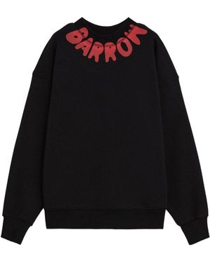 Barrow Felpa Logo - Nero