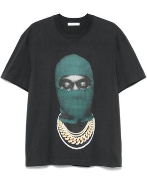 ih nom uh nit Printed T-shirt - Black