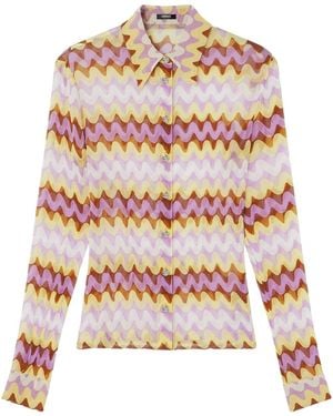 Versace Camicia in crêpe - Multicolore