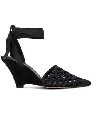 Jacquemus Wedge Boots - Black