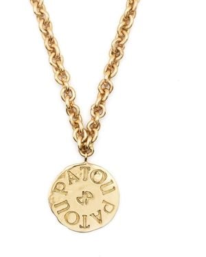 Patou Collana con ciondolo moneta - Metallizzato