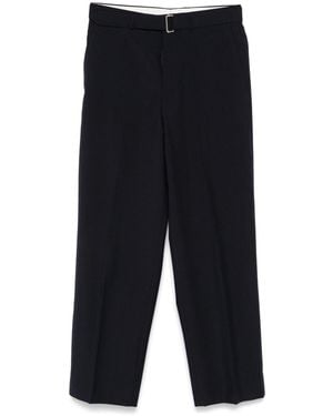 Officine Generale Wide-Leg Pants - Blue