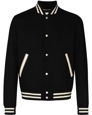 Saint Laurent 'teddy' Jacket - Black