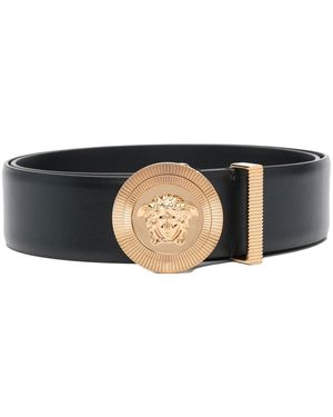 Versace CINTURA LOGO - Nero