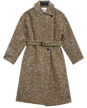 Isabel Marant Cappotto in misto lana - Multicolore