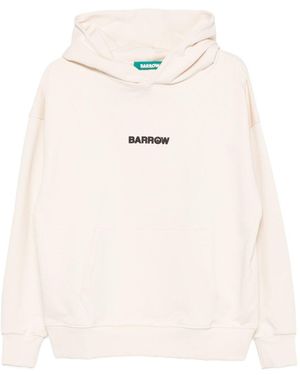Barrow Cotton Sweatshirt - White