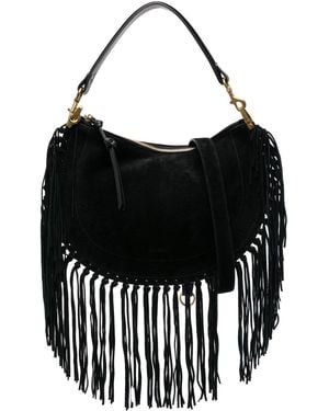 Isabel Marant Oskan Moon Small Bag - Black