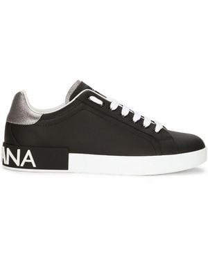 Dolce & Gabbana Dolce&Gabbana Portofino Sneakers - Black