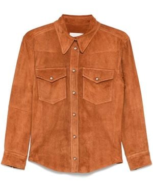 Isabel Marant Suede Shirt - Orange