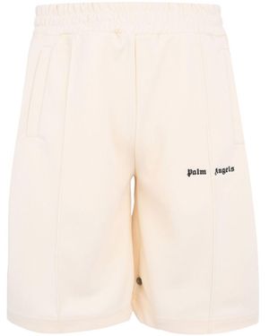 Palm Angels Bermuda Logo - Natural